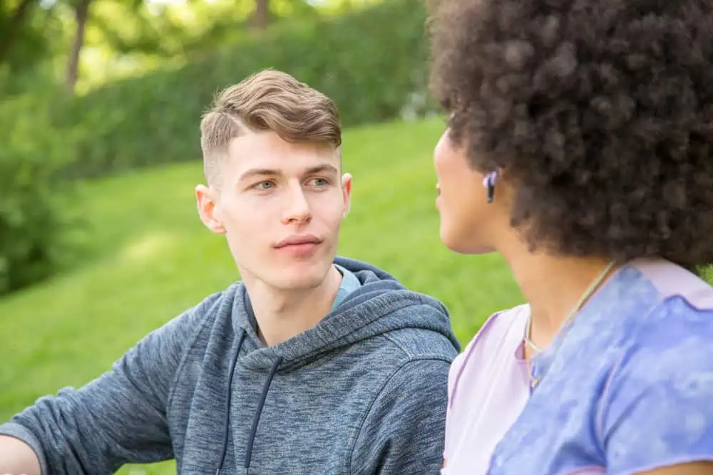 What To Do When A Guy Stares At You Without Smiling 